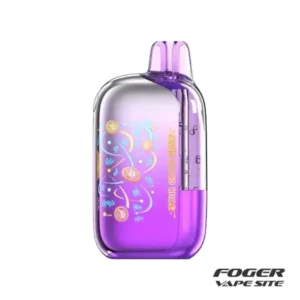 Foger Bit 35K Puffs Sour Grape Gush disposable vape with sweet and sour grape flavor
