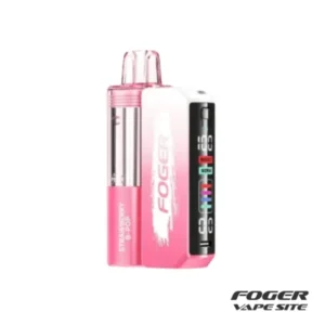 Foger Switch Pro Kit 30K Puffs Strawberry B-POP disposable vape with sweet strawberry candy flavor