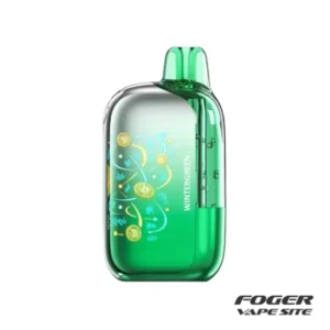 Foger Bit 35K Puffs WinterGreen disposable vape with crisp wintergreen mint flavor