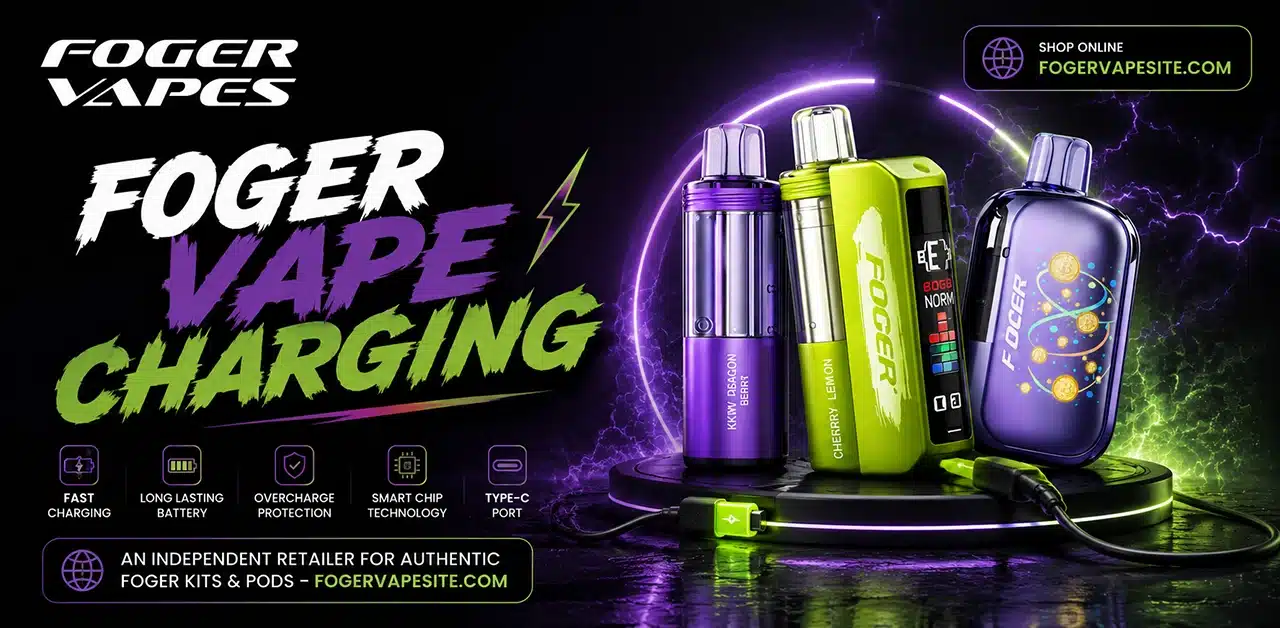 foger vape charging